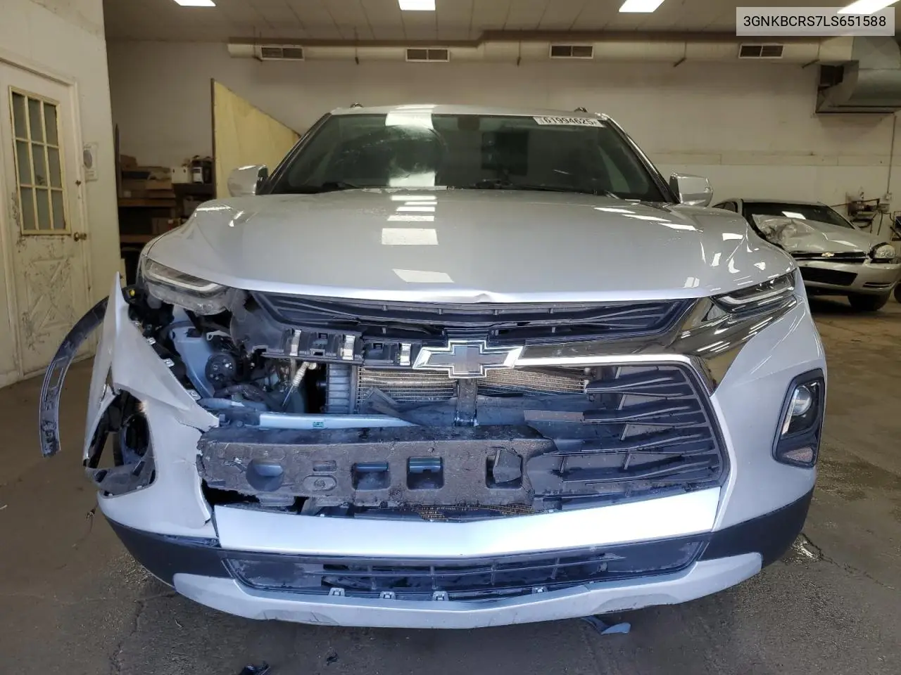 2020 Chevrolet Blazer 2Lt VIN: 3GNKBCRS7LS651588 Lot: 61994625