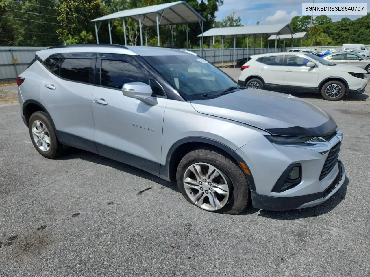 2020 Chevrolet Blazer 3Lt VIN: 3GNKBDRS3LS640707 Lot: 62994695