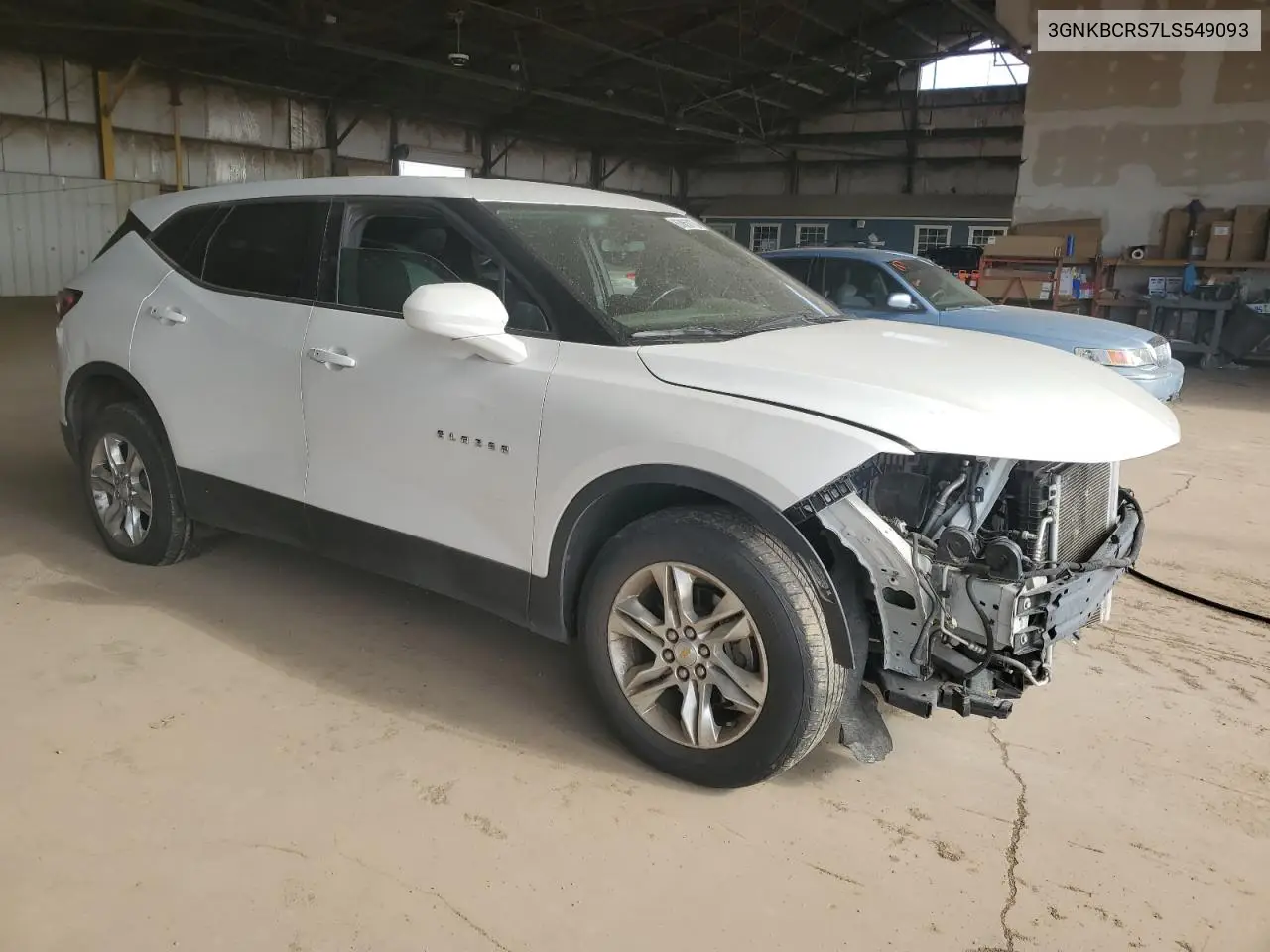 2020 Chevrolet Blazer 2Lt VIN: 3GNKBCRS7LS549093 Lot: 63053175