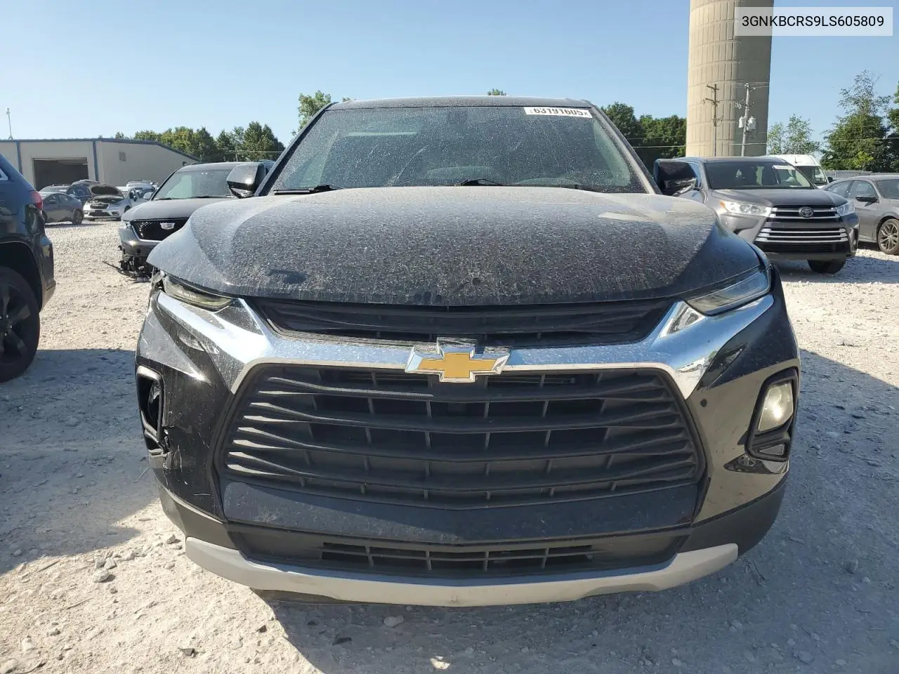 2020 Chevrolet Blazer 2Lt VIN: 3GNKBCRS9LS605809 Lot: 63191605