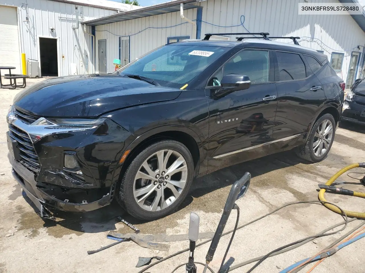 2020 Chevrolet Blazer Premier VIN: 3GNKBFRS9LS728480 Lot: 63208855