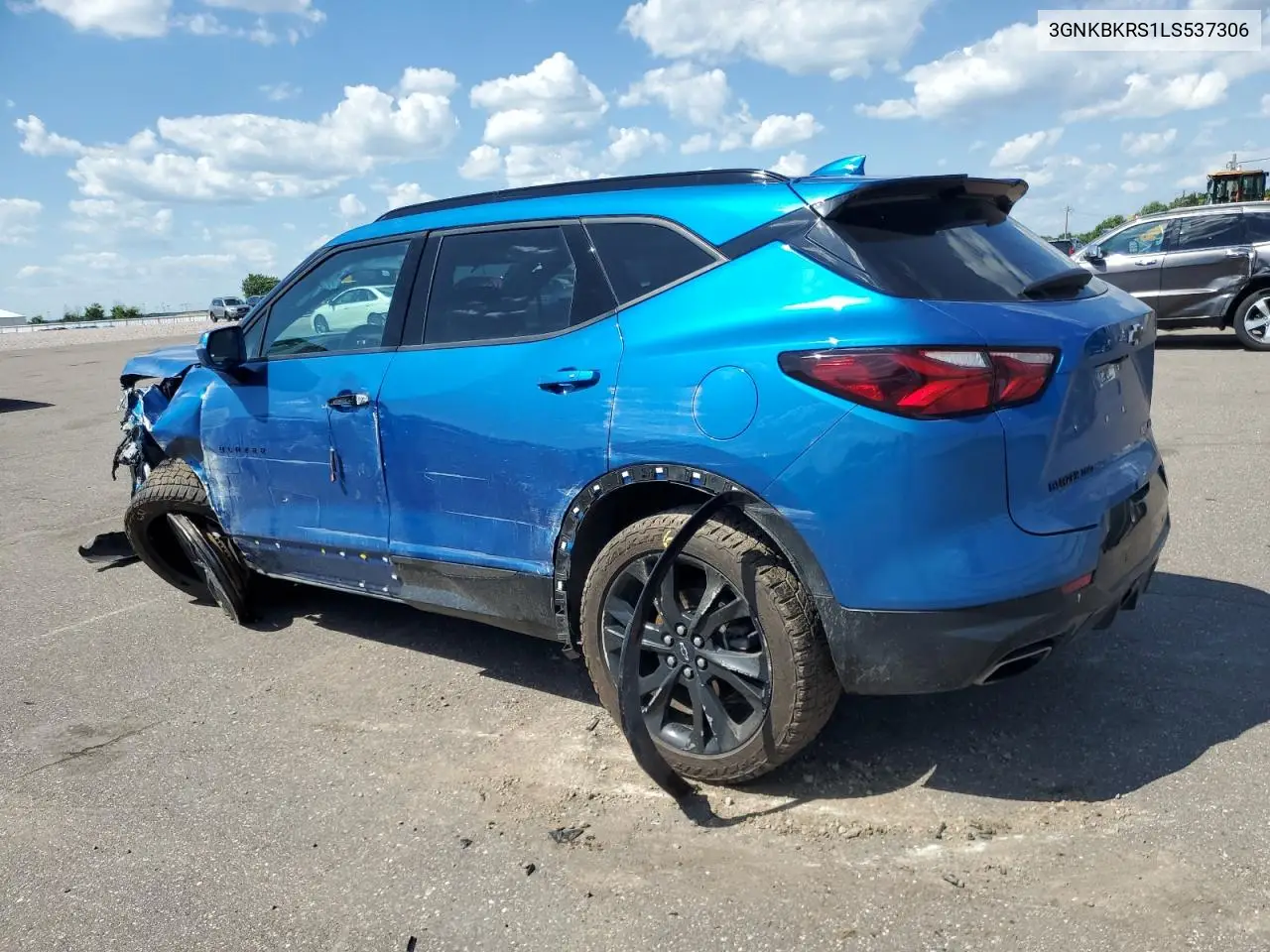 2020 Chevrolet Blazer Rs VIN: 3GNKBKRS1LS537306 Lot: 63273085