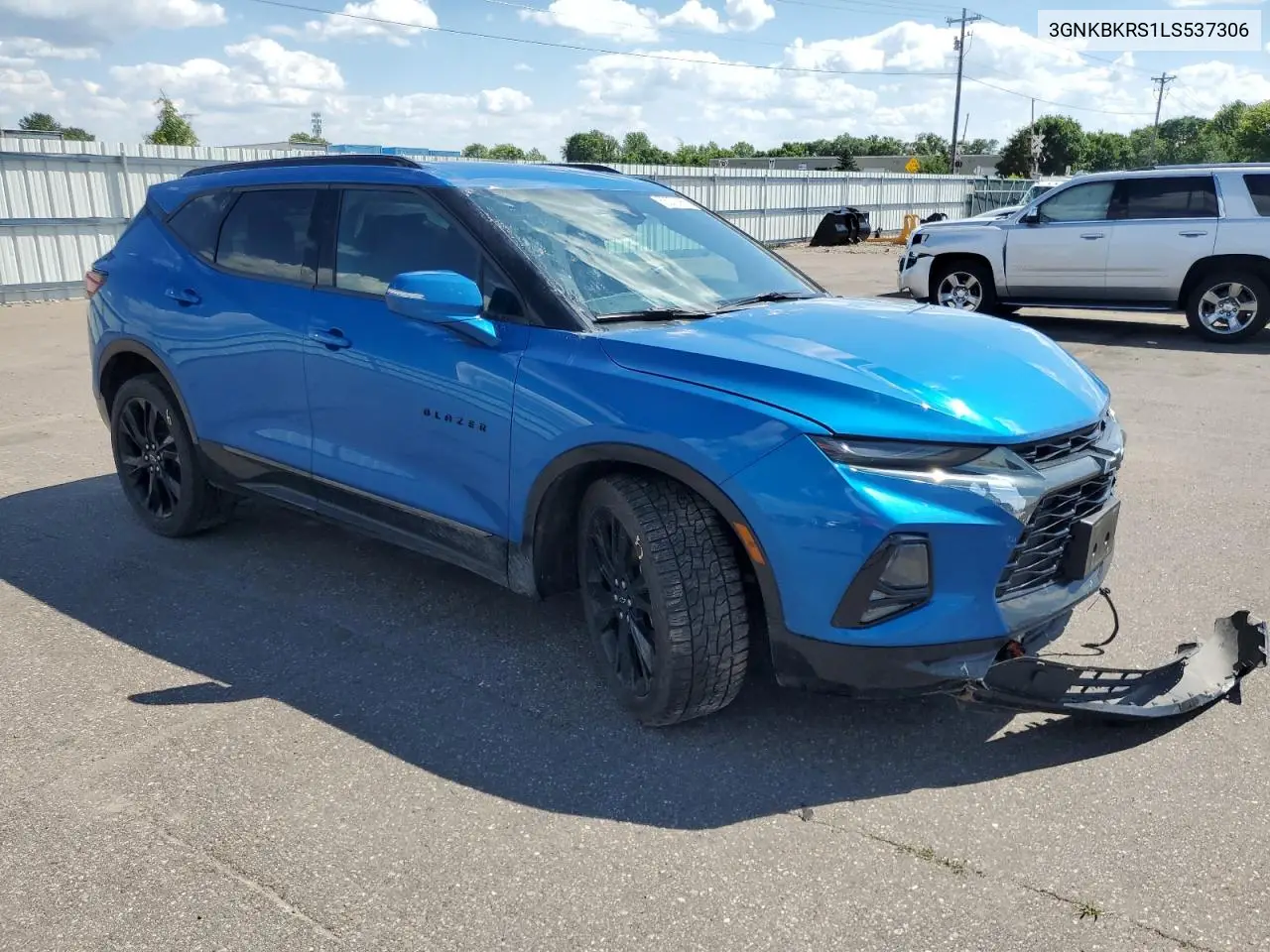 2020 Chevrolet Blazer Rs VIN: 3GNKBKRS1LS537306 Lot: 63273085