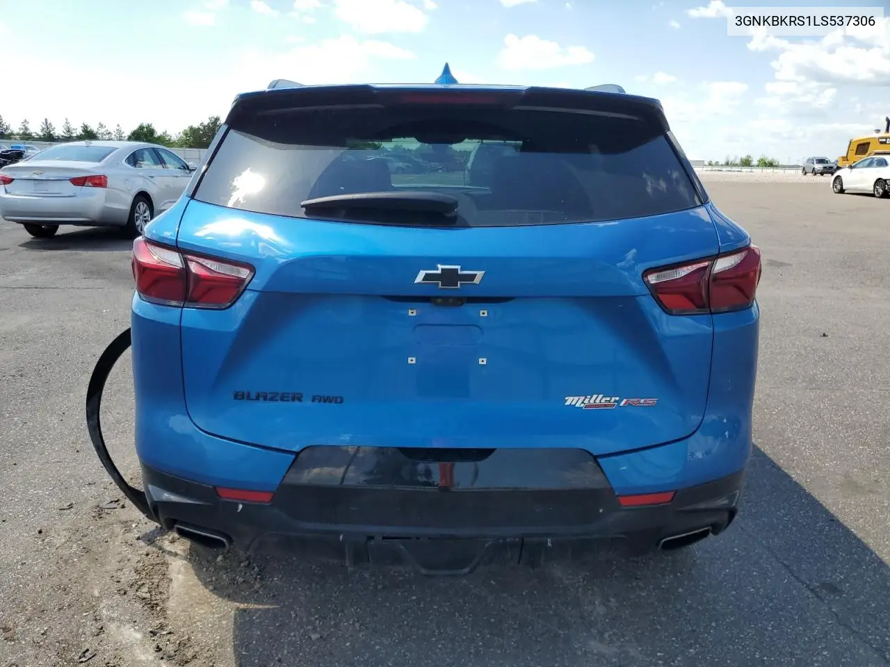 2020 Chevrolet Blazer Rs VIN: 3GNKBKRS1LS537306 Lot: 63273085