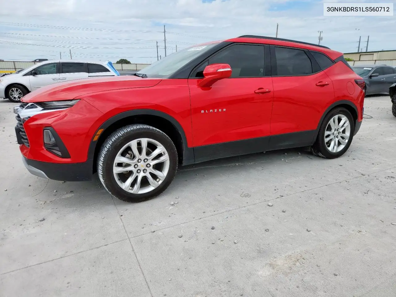 2020 Chevrolet Blazer 3Lt VIN: 3GNKBDRS1LS560712 Lot: 63486915