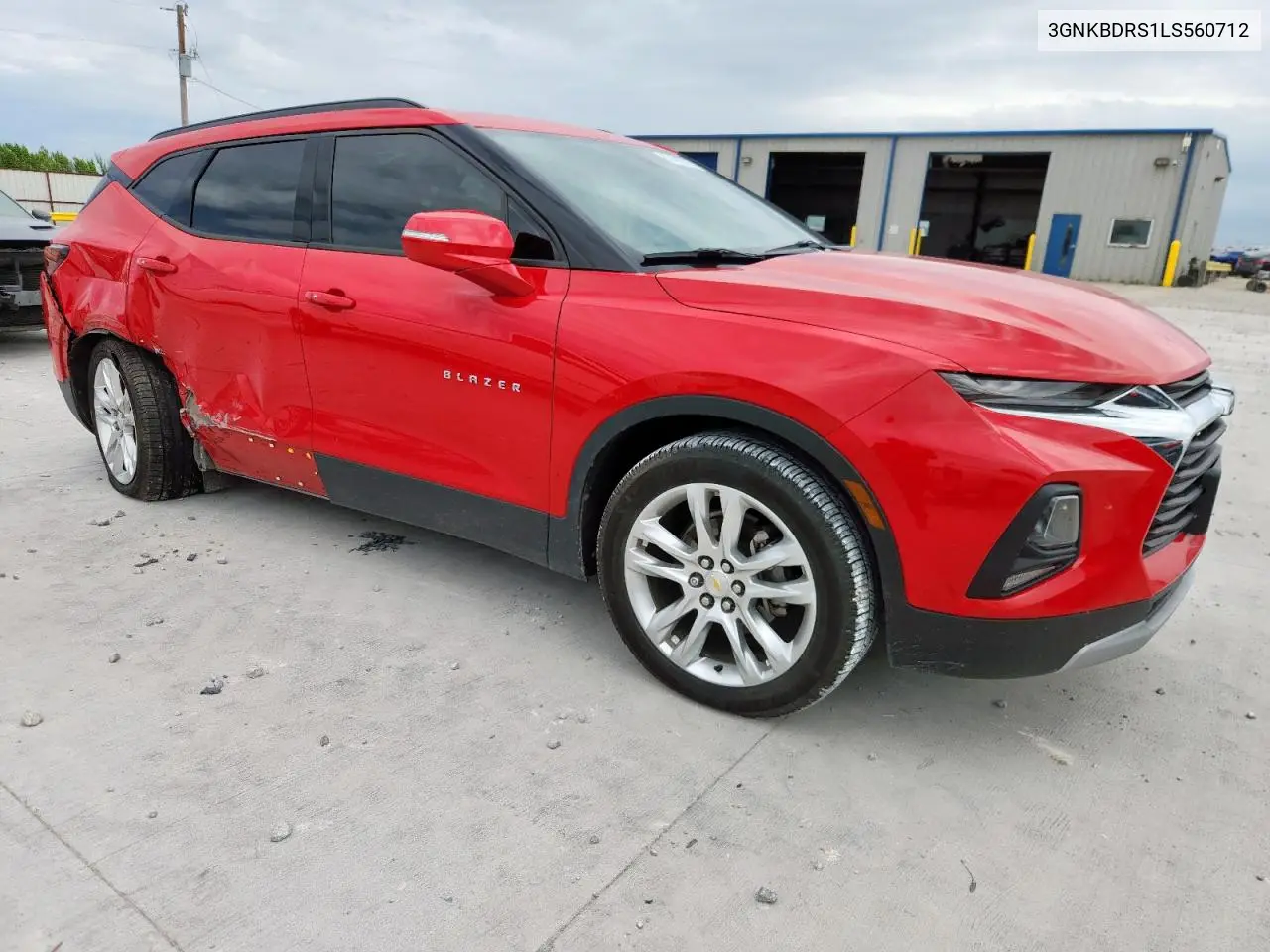 2020 Chevrolet Blazer 3Lt VIN: 3GNKBDRS1LS560712 Lot: 63486915