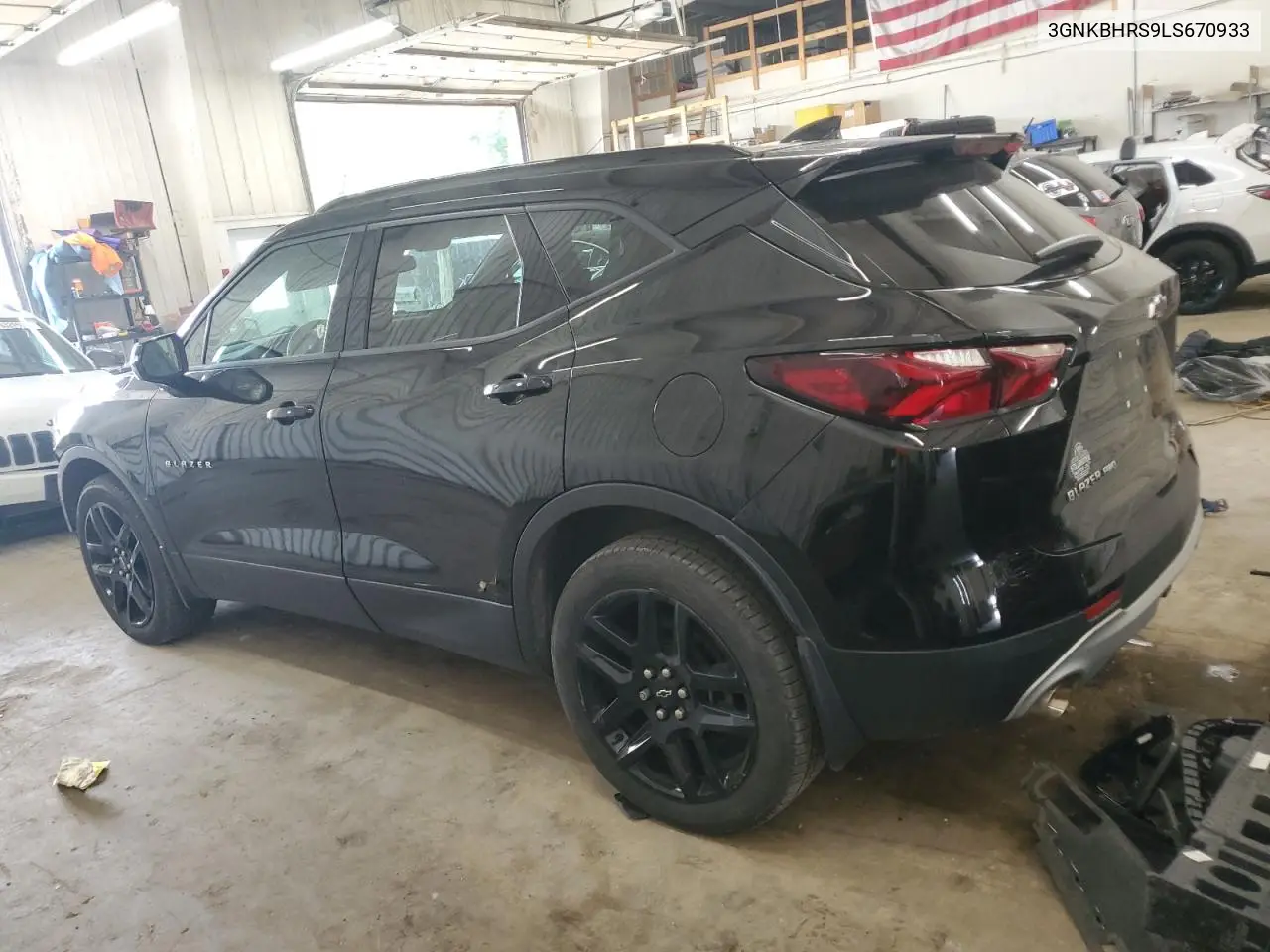 2020 Chevrolet Blazer 2Lt VIN: 3GNKBHRS9LS670933 Lot: 63493405
