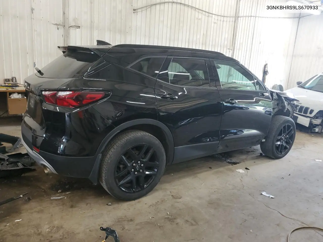 2020 Chevrolet Blazer 2Lt VIN: 3GNKBHRS9LS670933 Lot: 63493405
