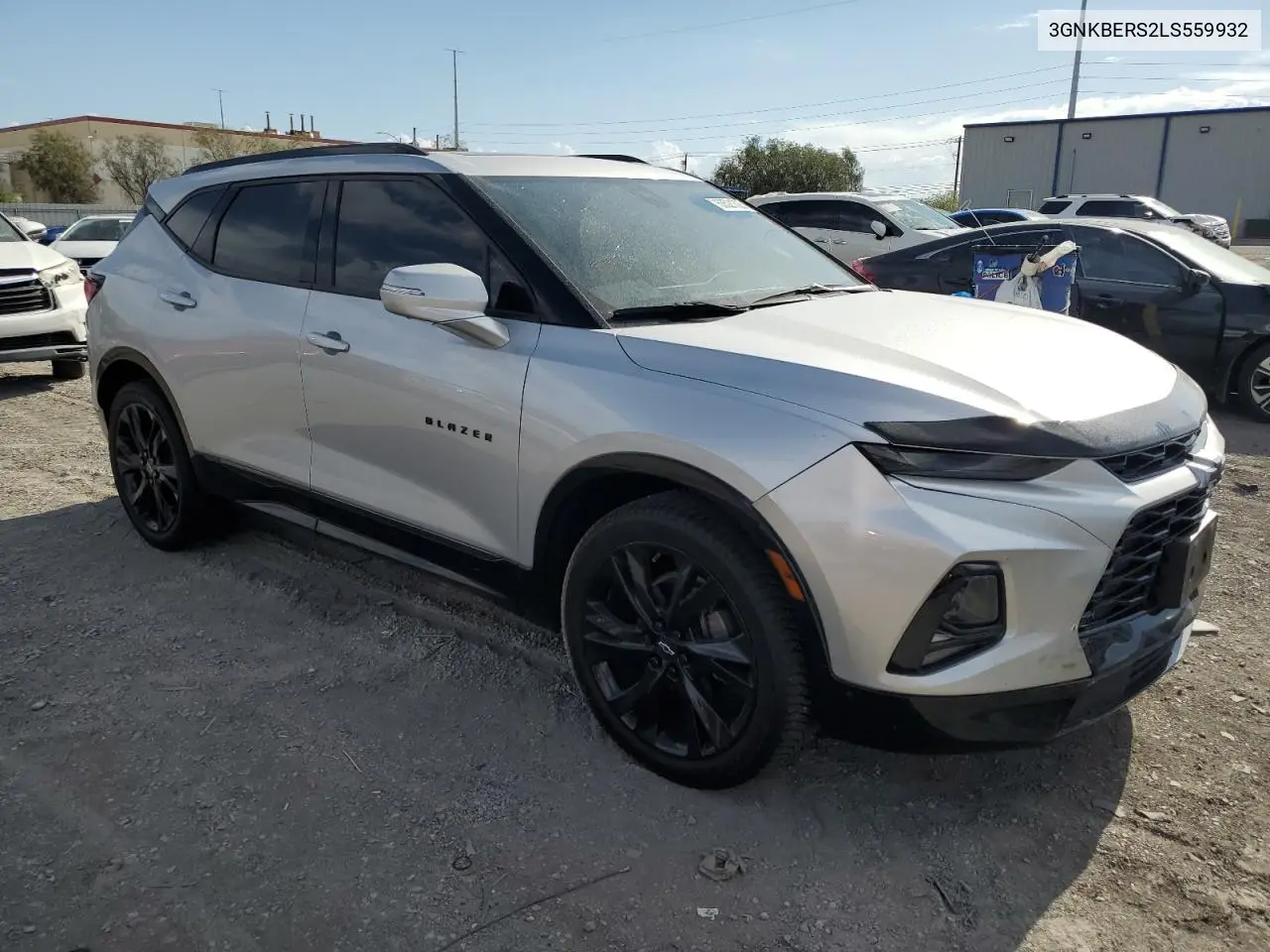 2020 Chevrolet Blazer Rs VIN: 3GNKBERS2LS559932 Lot: 63521825