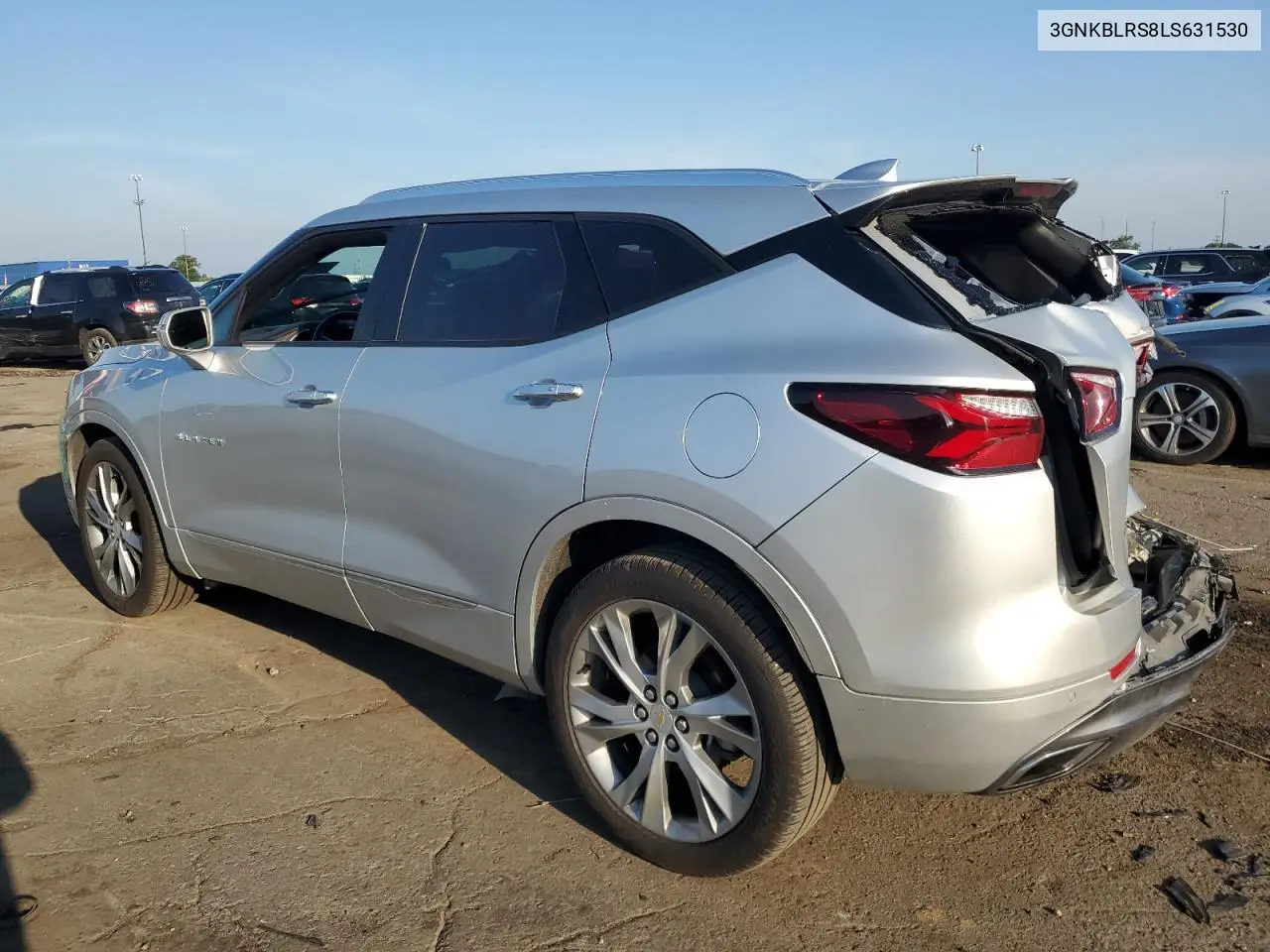 2020 Chevrolet Blazer Premier VIN: 3GNKBLRS8LS631530 Lot: 63609485
