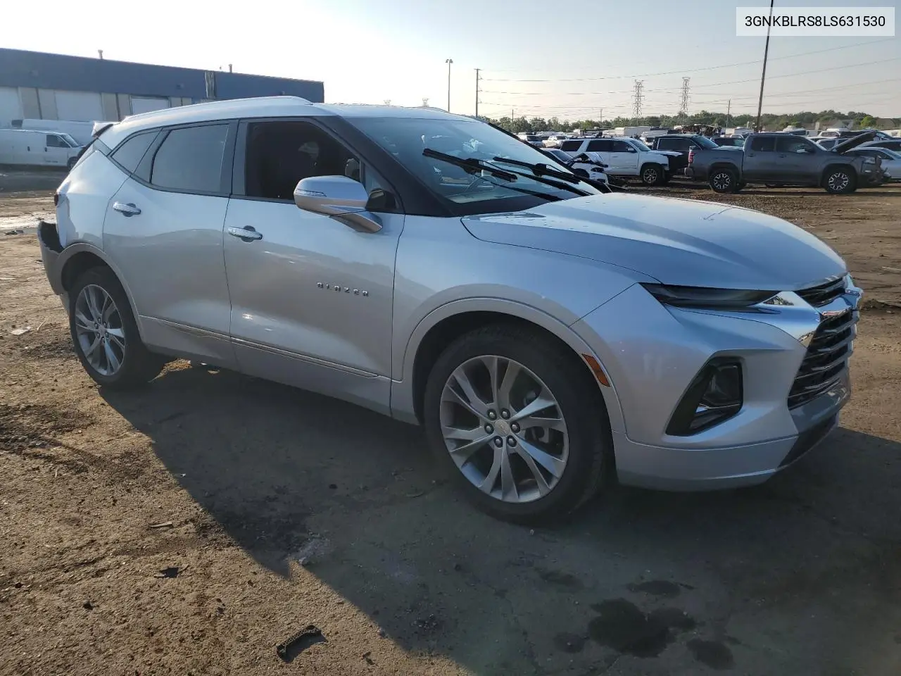 2020 Chevrolet Blazer Premier VIN: 3GNKBLRS8LS631530 Lot: 63609485