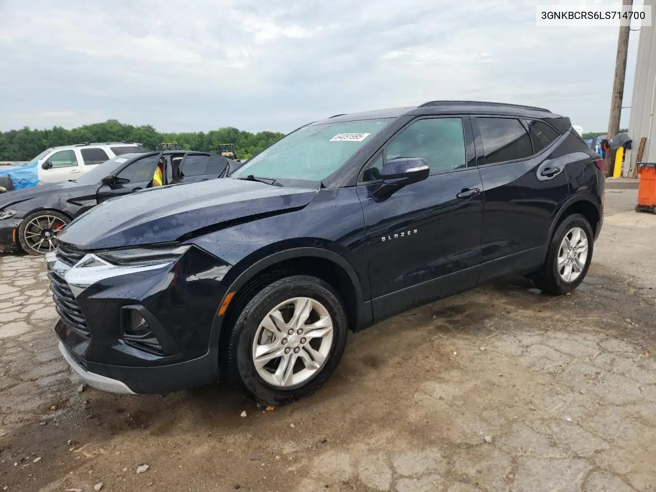2020 Chevrolet Blazer 2Lt VIN: 3GNKBCRS6LS714700 Lot: 64091995