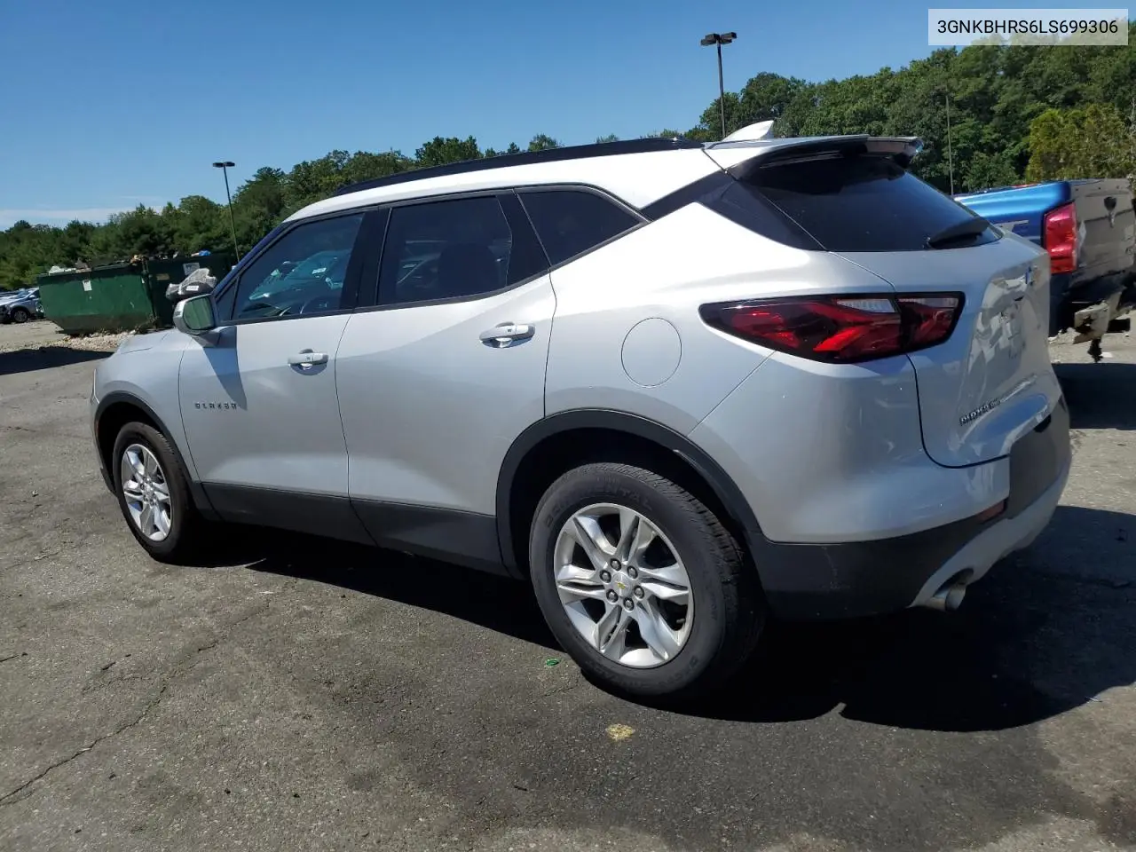 2020 Chevrolet Blazer 2Lt VIN: 3GNKBHRS6LS699306 Lot: 65676035