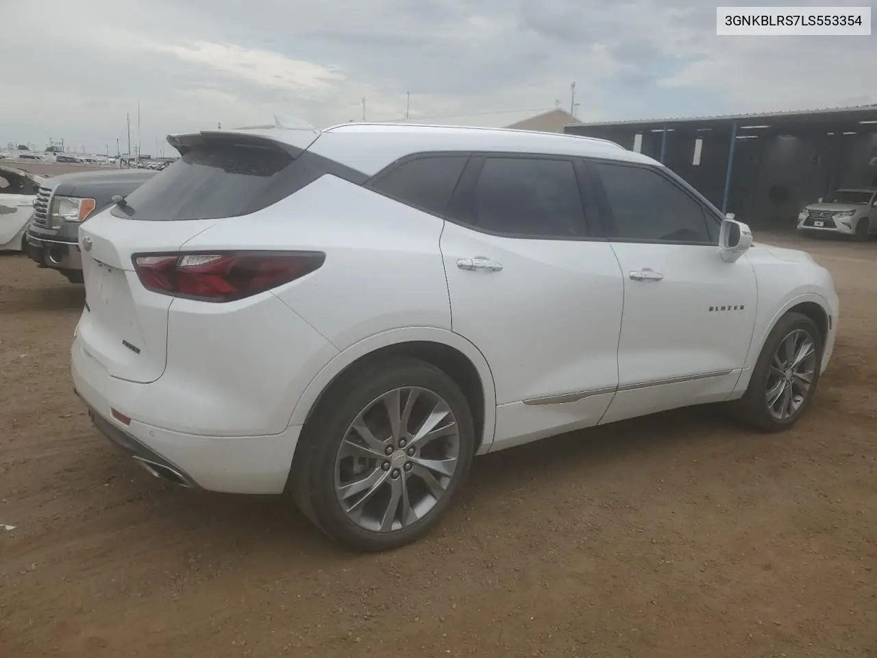 2020 Chevrolet Blazer Premier VIN: 3GNKBLRS7LS553354 Lot: 66221155