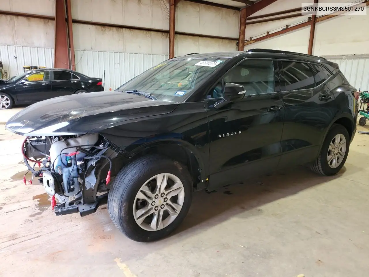 2021 Chevrolet Blazer 2Lt VIN: 3GNKBCRS3MS501270 Lot: 46500575