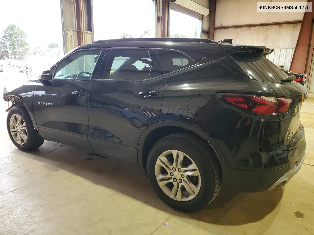 2021 Chevrolet Blazer 2Lt VIN: 3GNKBCRS3MS501270 Lot: 46500575