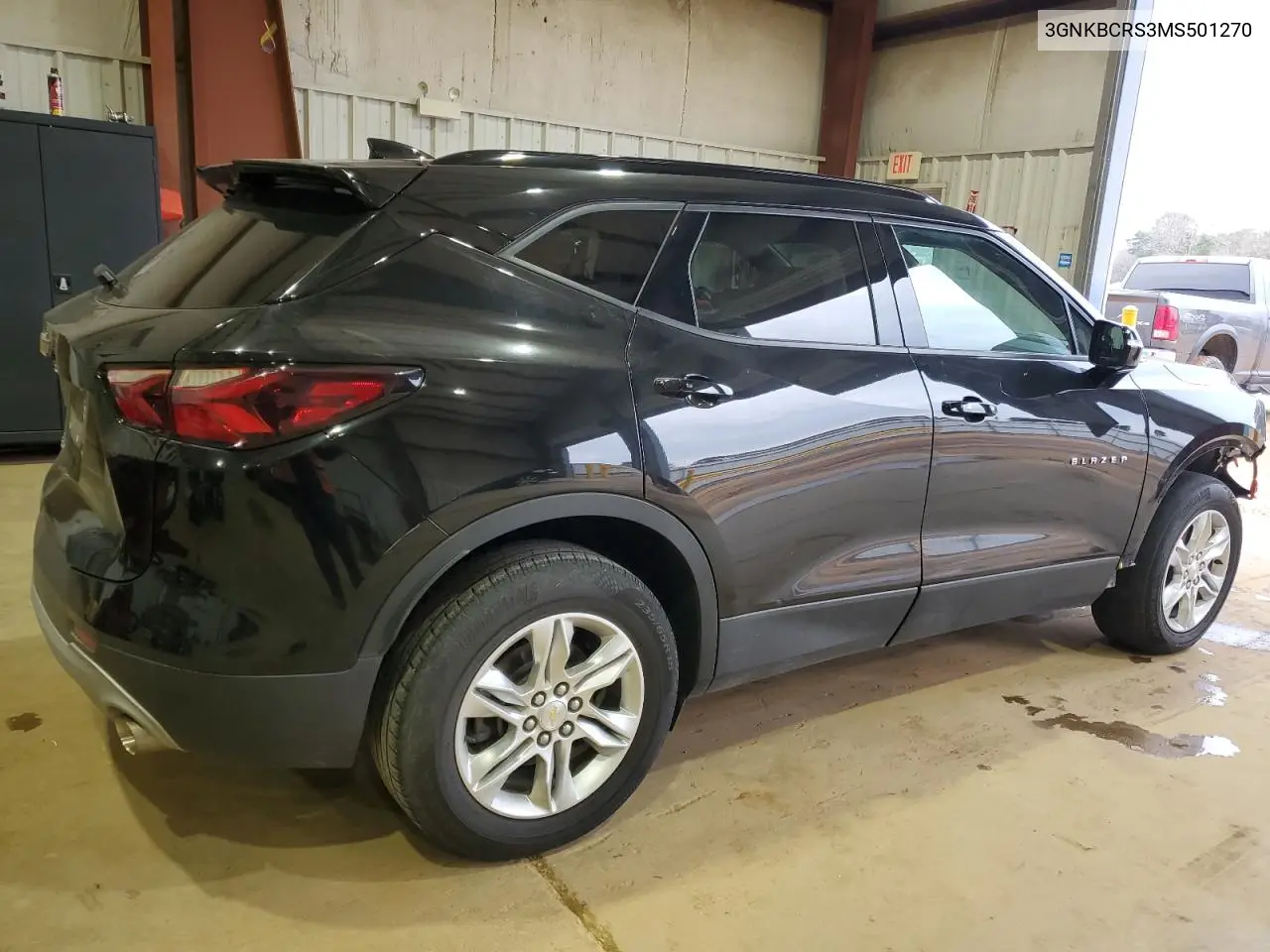 2021 Chevrolet Blazer 2Lt VIN: 3GNKBCRS3MS501270 Lot: 46500575
