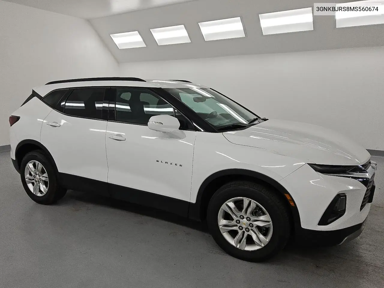 2021 Chevrolet Blazer 3Lt VIN: 3GNKBJRS8MS560674 Lot: 55079635