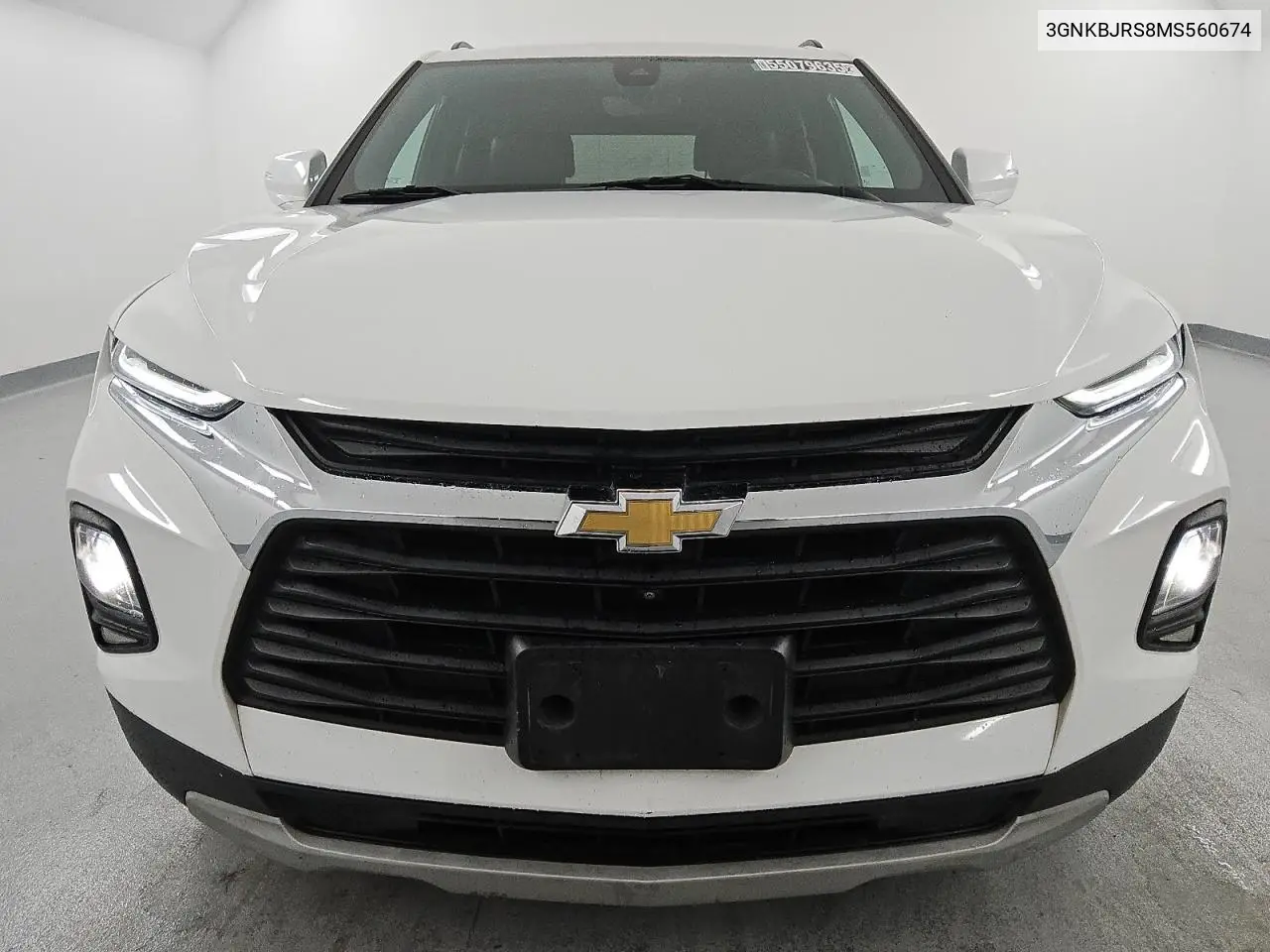 2021 Chevrolet Blazer 3Lt VIN: 3GNKBJRS8MS560674 Lot: 55079635