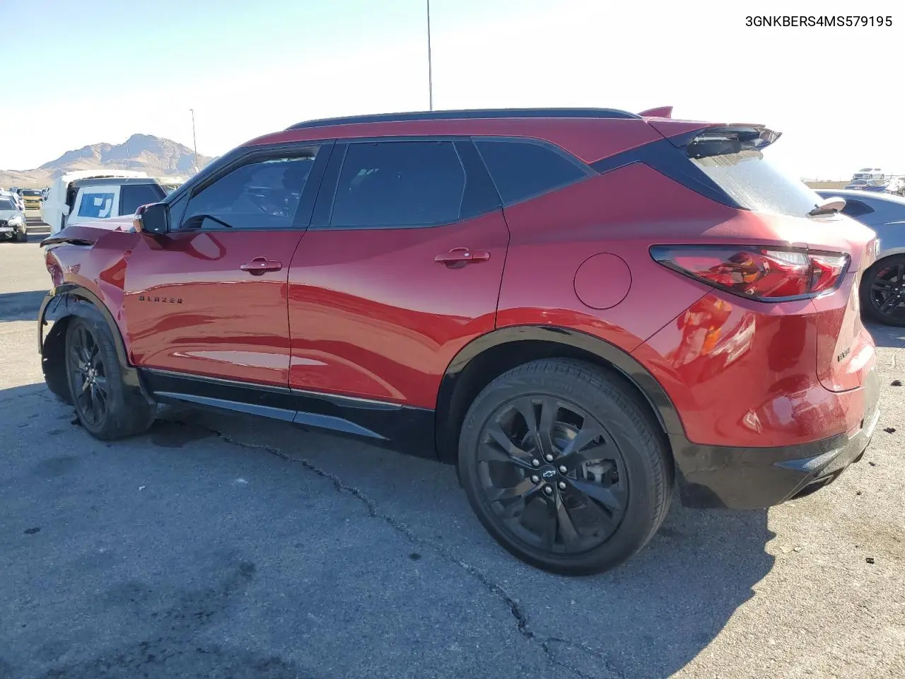 2021 Chevrolet Blazer Rs VIN: 3GNKBERS4MS579195 Lot: 56035235