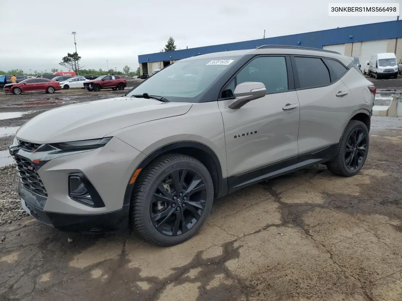 2021 Chevrolet Blazer Rs VIN: 3GNKBERS1MS566498 Lot: 56381635
