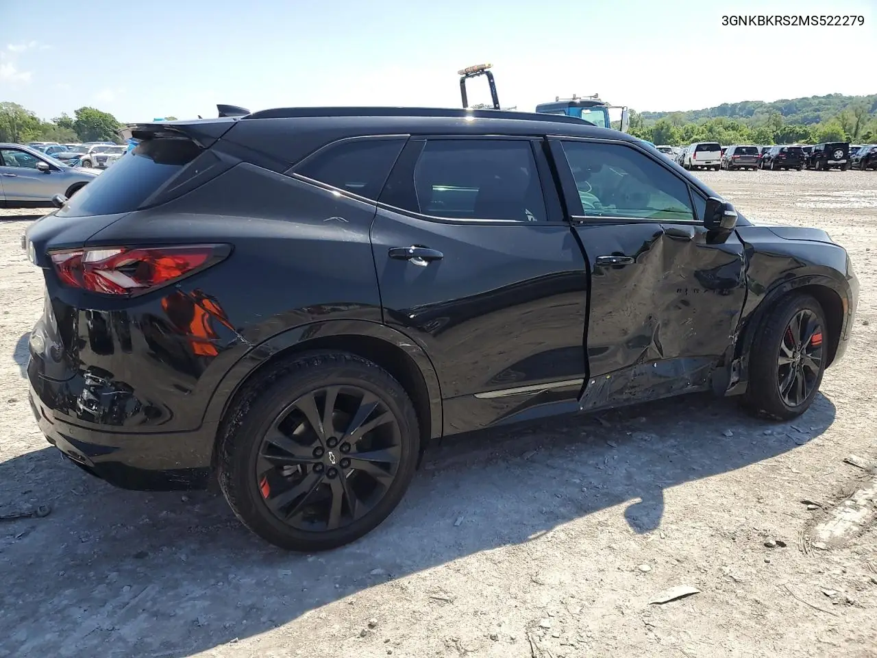 2021 Chevrolet Blazer Rs VIN: 3GNKBKRS2MS522279 Lot: 56525875