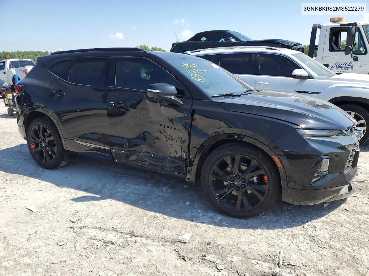 2021 Chevrolet Blazer Rs VIN: 3GNKBKRS2MS522279 Lot: 56525875