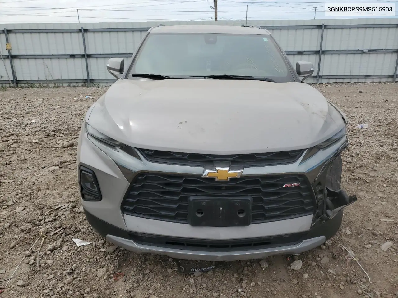 2021 Chevrolet Blazer 2Lt VIN: 3GNKBCRS9MS515903 Lot: 56560725