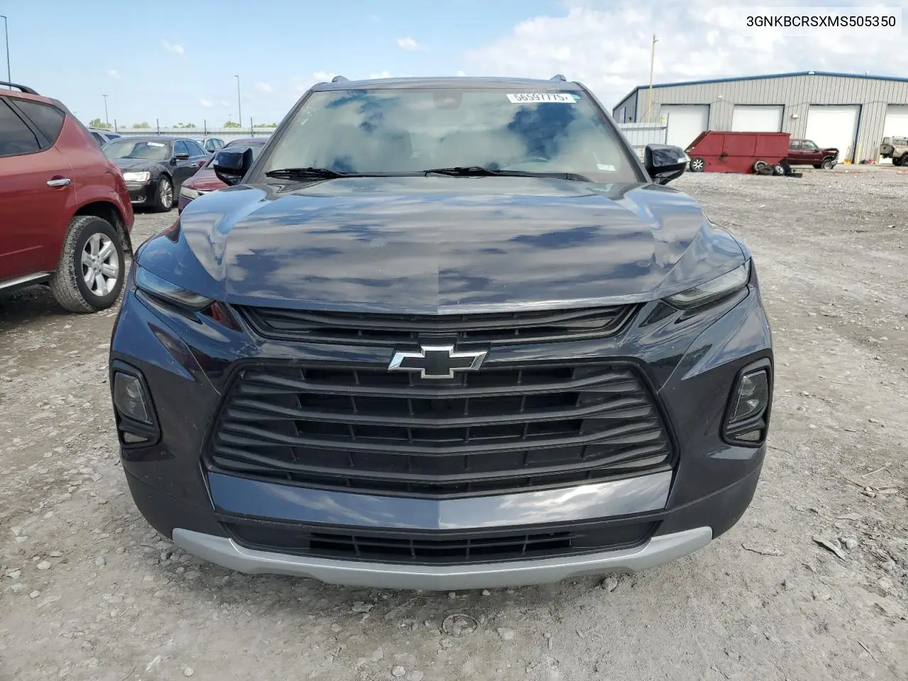 2021 Chevrolet Blazer 2Lt VIN: 3GNKBCRSXMS505350 Lot: 56597775