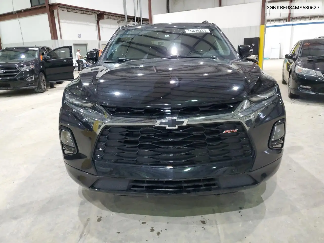 2021 Chevrolet Blazer Rs VIN: 3GNKBERS4MS530627 Lot: 56600235