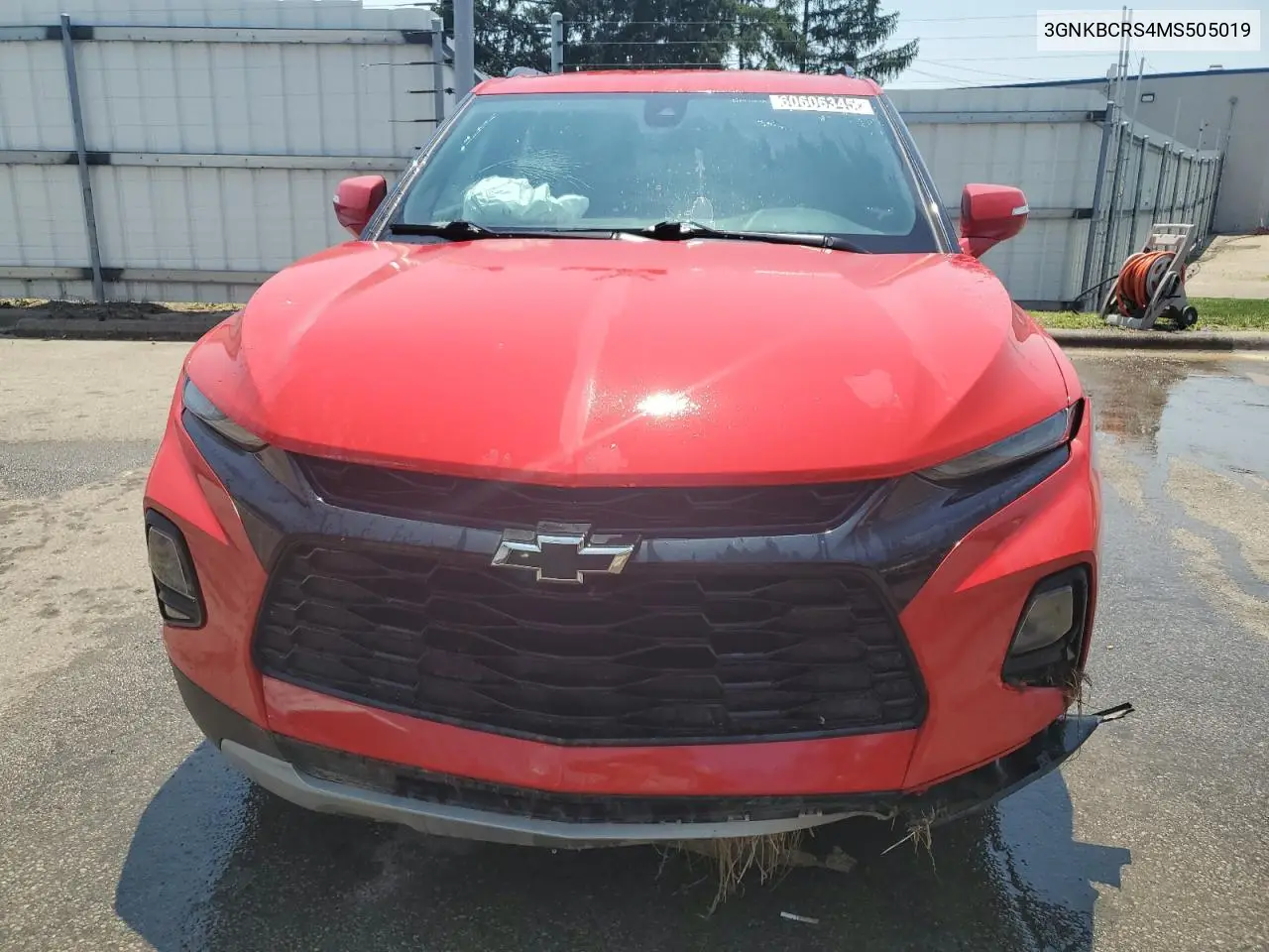 2021 Chevrolet Blazer 2Lt VIN: 3GNKBCRS4MS505019 Lot: 60606345