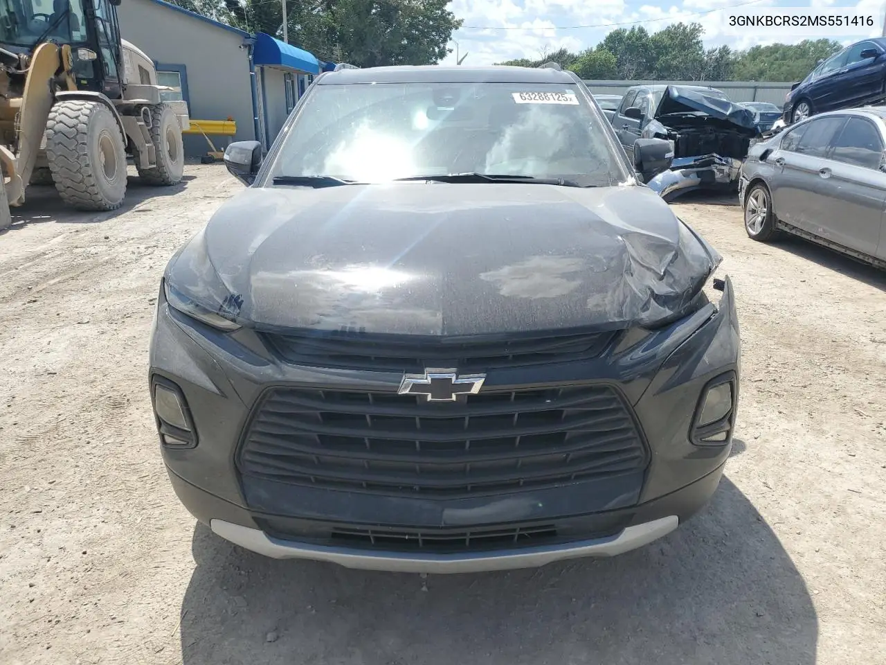 2021 Chevrolet Blazer 2Lt VIN: 3GNKBCRS2MS551416 Lot: 63288125