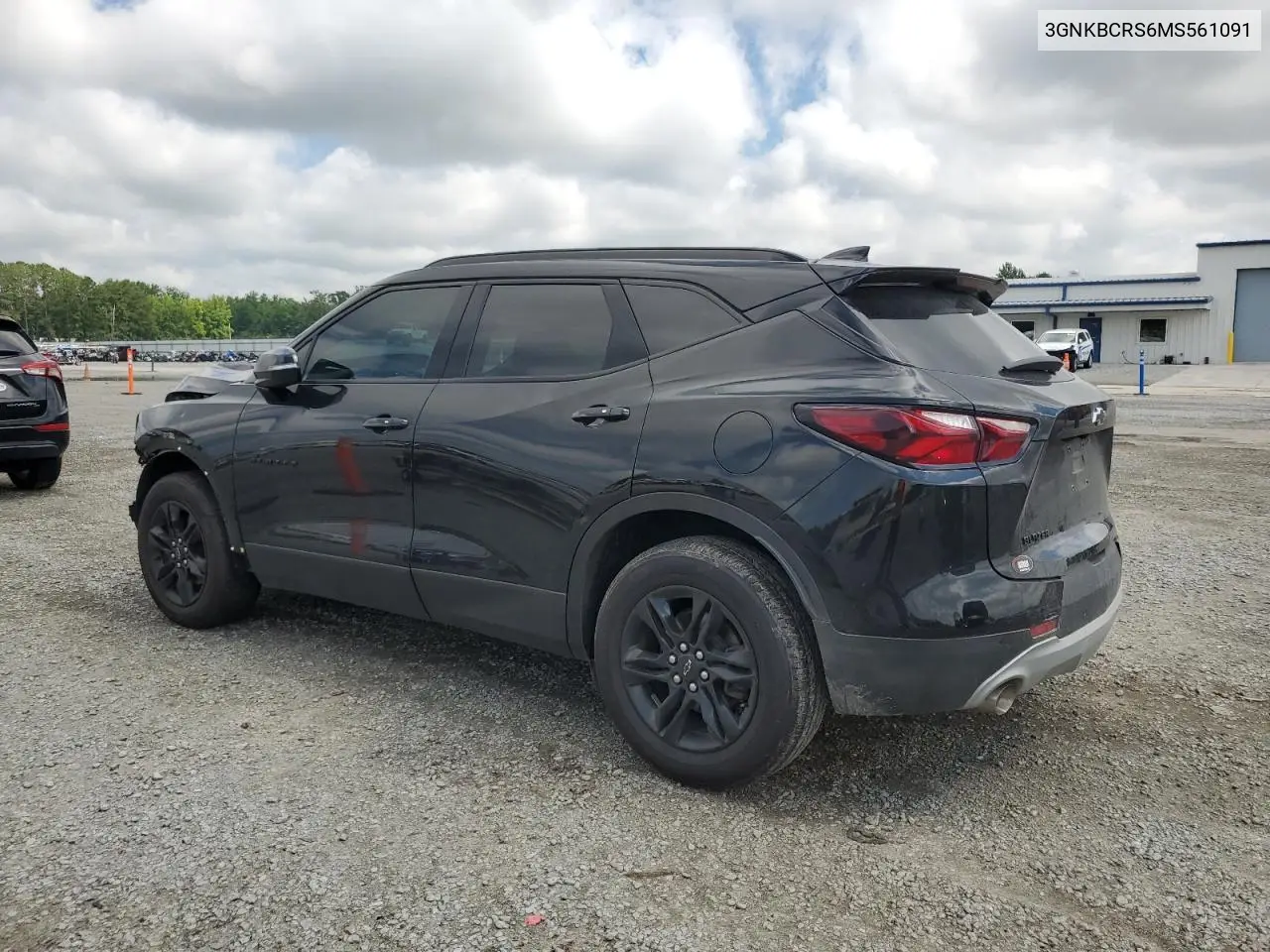 2021 Chevrolet Blazer 2Lt VIN: 3GNKBCRS6MS561091 Lot: 63340615
