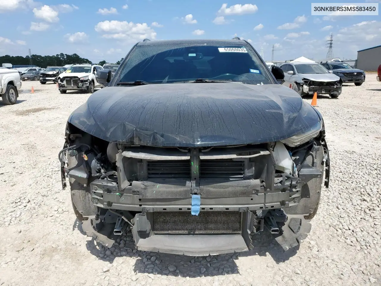 2021 Chevrolet Blazer Rs VIN: 3GNKBERS3MS583450 Lot: 65060035