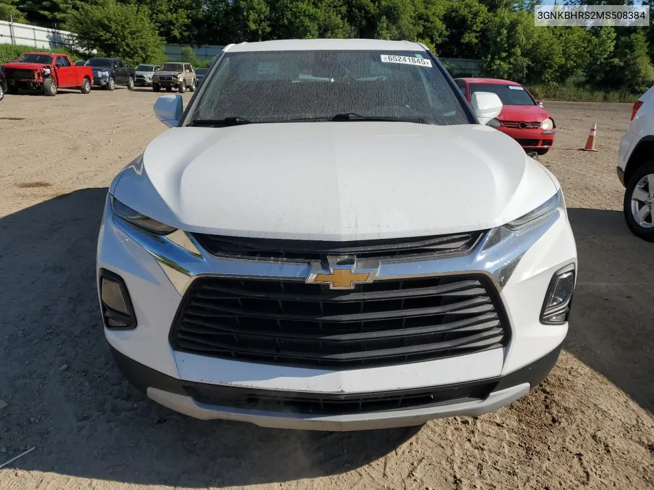 2021 Chevrolet Blazer 2Lt VIN: 3GNKBHRS2MS508384 Lot: 65241845