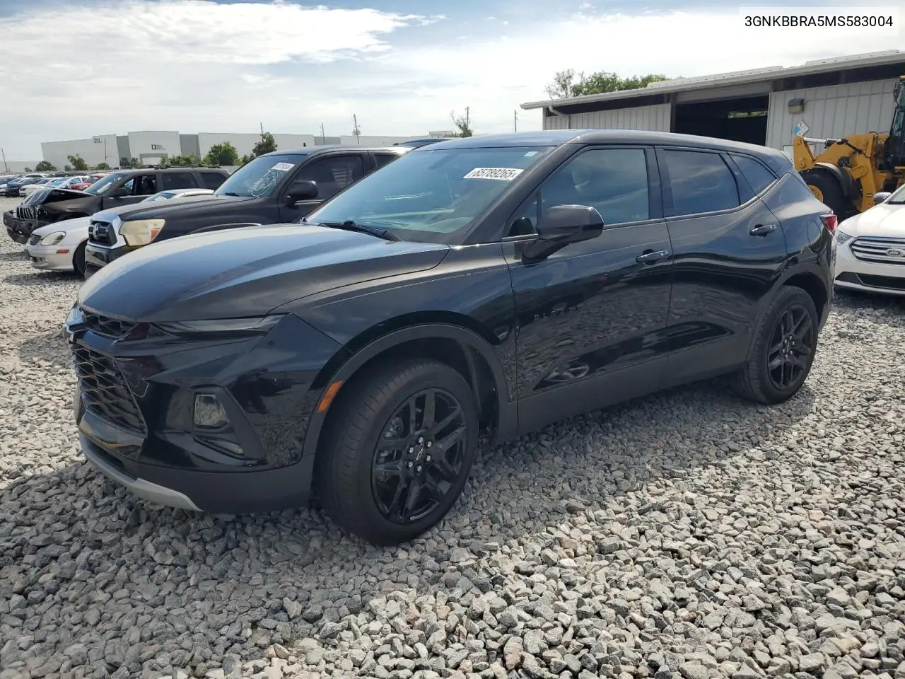 2021 Chevrolet Blazer 1Lt VIN: 3GNKBBRA5MS583004 Lot: 65789265