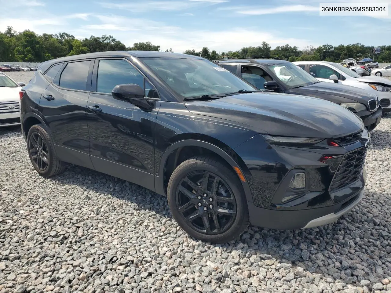 2021 Chevrolet Blazer 1Lt VIN: 3GNKBBRA5MS583004 Lot: 65789265