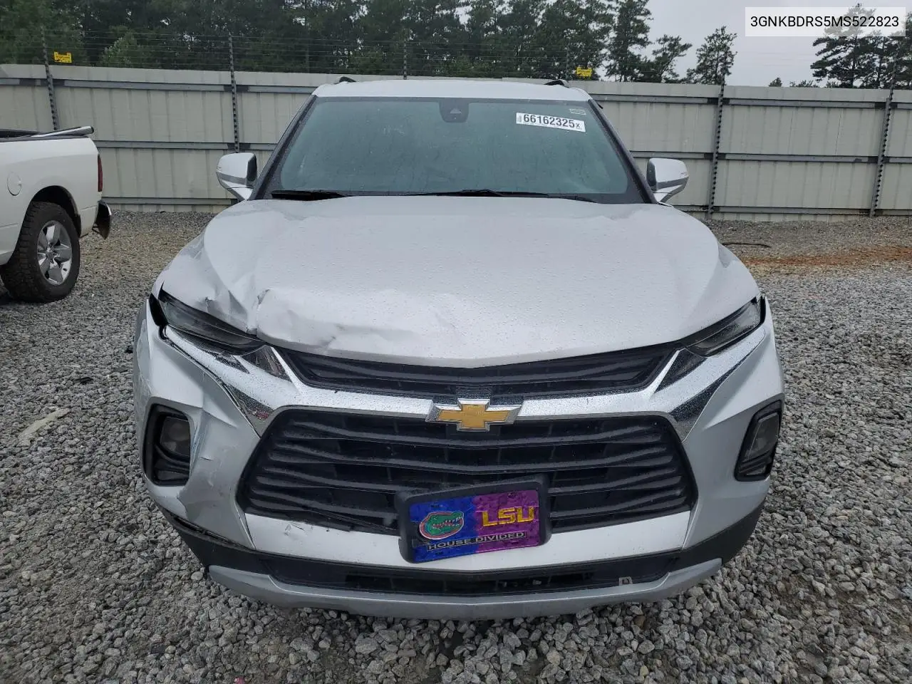 2021 Chevrolet Blazer 3Lt VIN: 3GNKBDRS5MS522823 Lot: 66162325