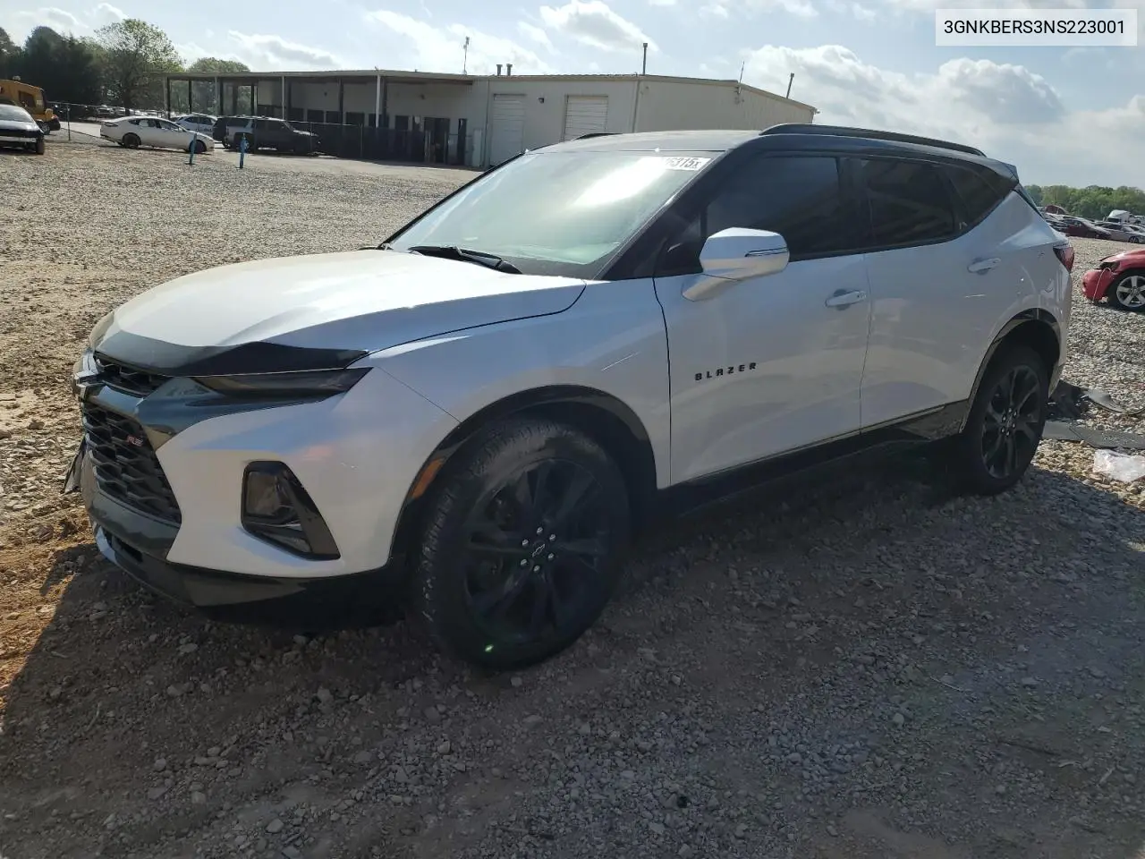 2022 Chevrolet Blazer Rs VIN: 3GNKBERS3NS223001 Lot: 51946315