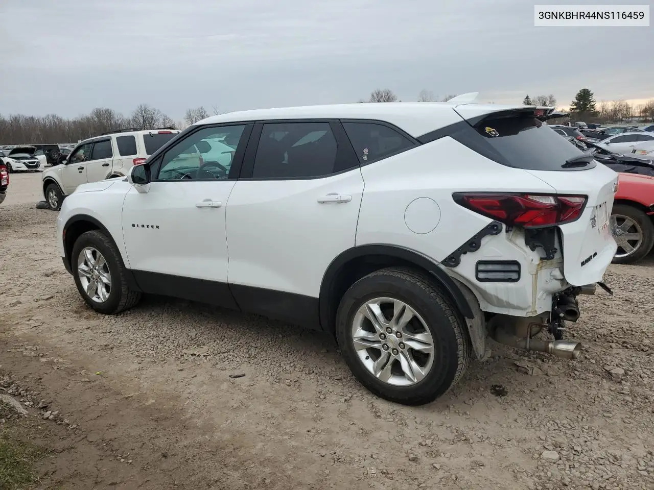 2022 Chevrolet Blazer 2Lt VIN: 3GNKBHR44NS116459 Lot: 52071825