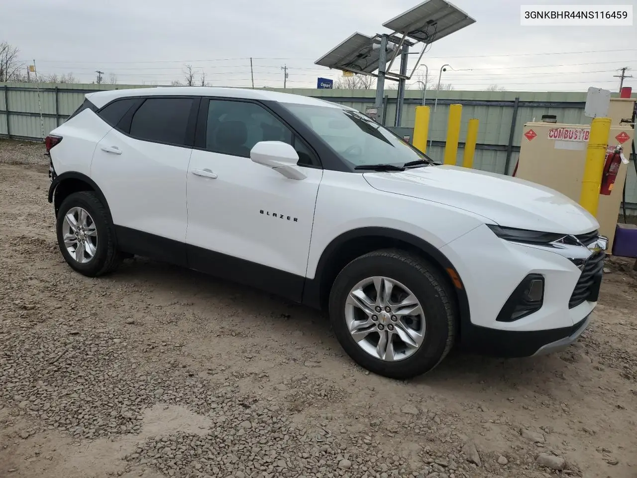 2022 Chevrolet Blazer 2Lt VIN: 3GNKBHR44NS116459 Lot: 52071825