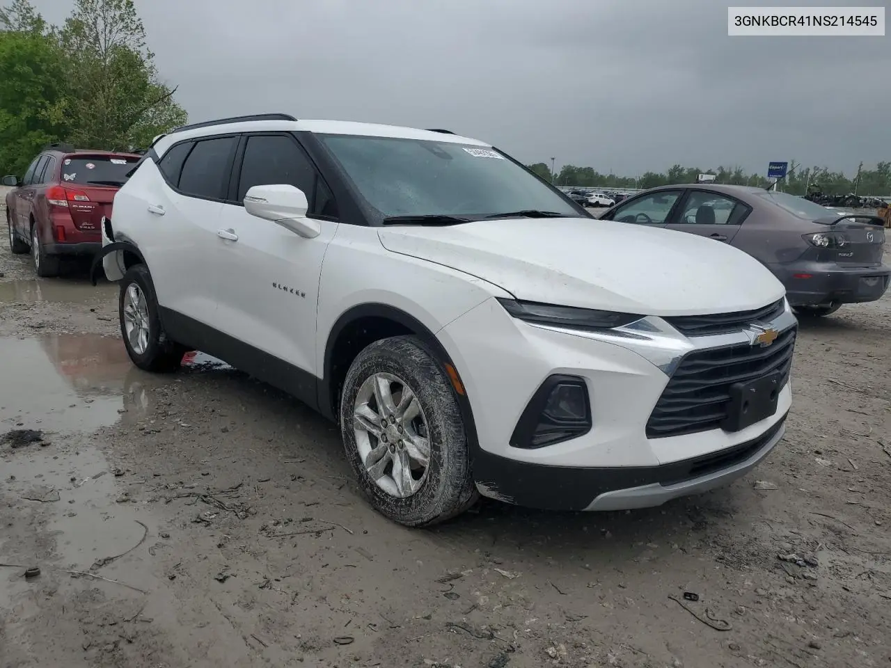 2022 Chevrolet Blazer 2Lt VIN: 3GNKBCR41NS214545 Lot: 56481985