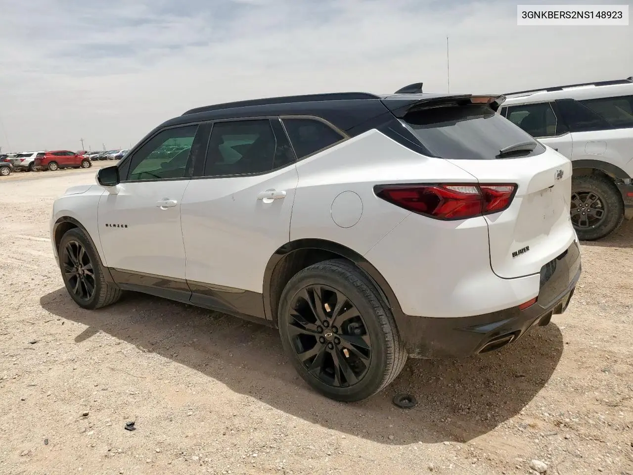 2022 Chevrolet Blazer Rs VIN: 3GNKBERS2NS148923 Lot: 56627925