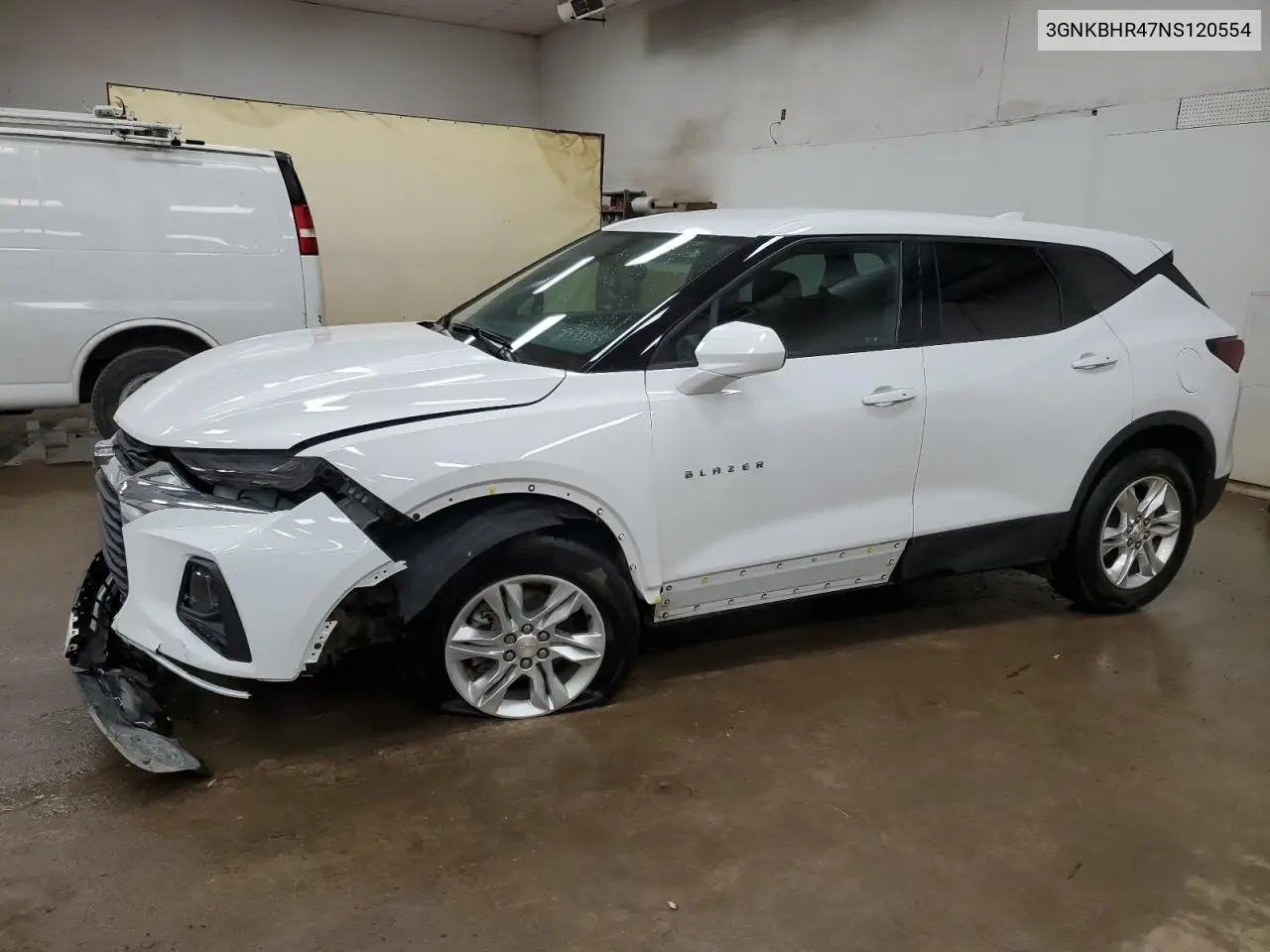 2022 Chevrolet Blazer 2Lt VIN: 3GNKBHR47NS120554 Lot: 56694785