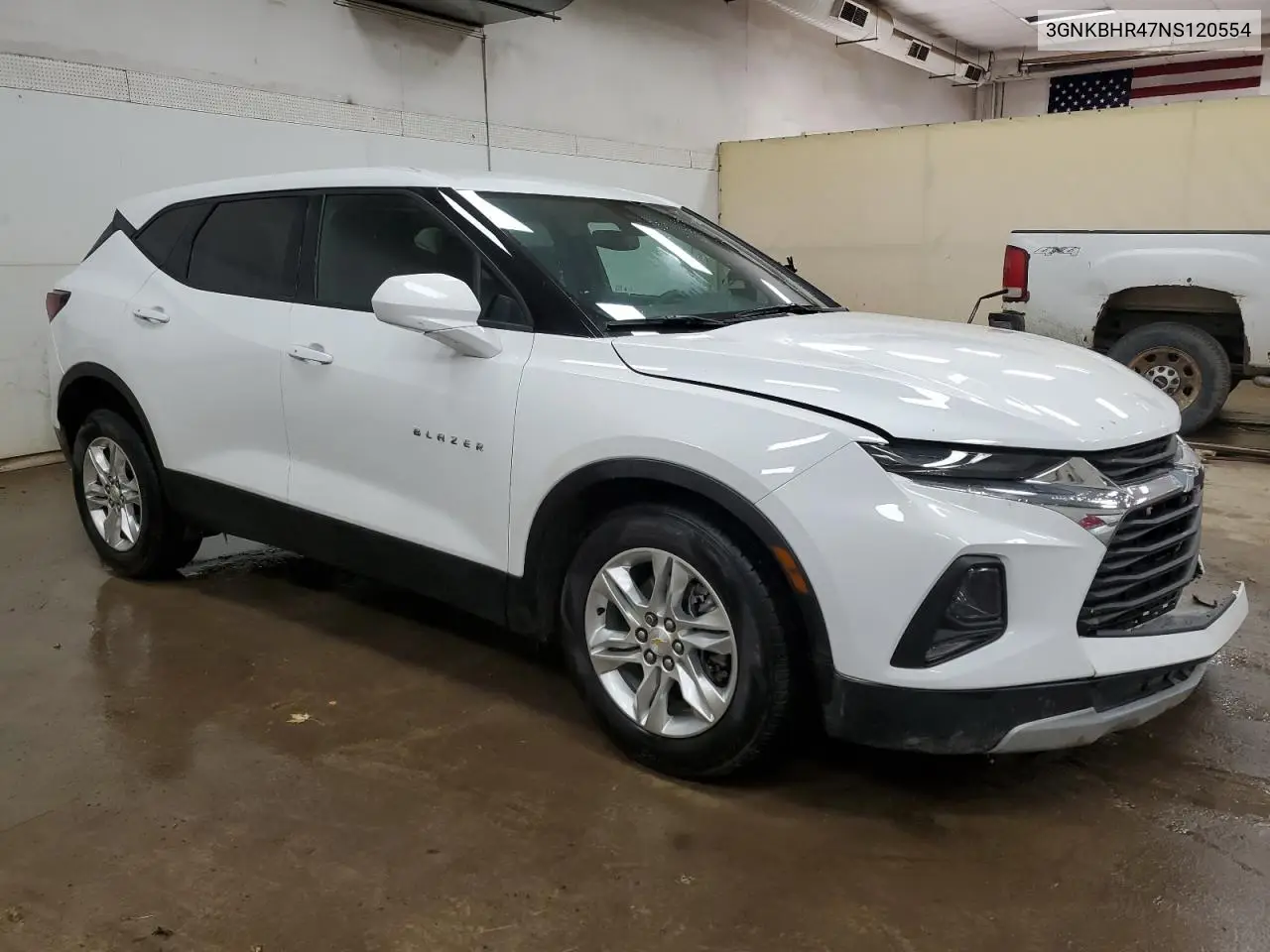 2022 Chevrolet Blazer 2Lt VIN: 3GNKBHR47NS120554 Lot: 56694785