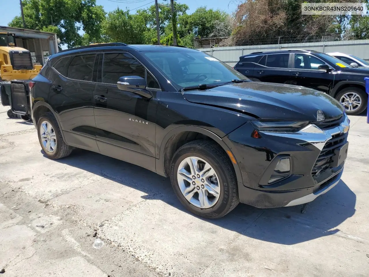 2022 Chevrolet Blazer 2Lt VIN: 3GNKBCR43NS209640 Lot: 56727005