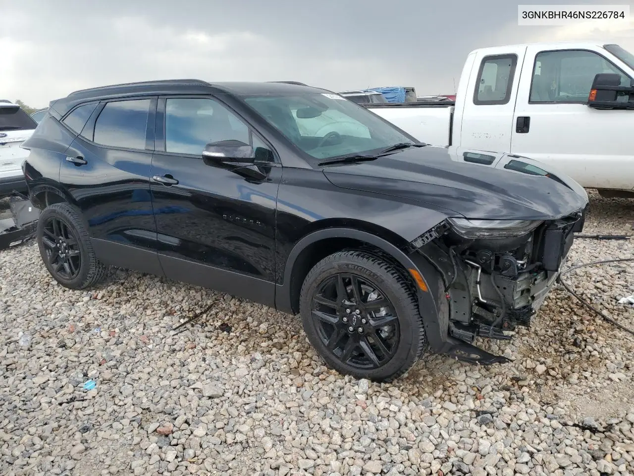 2022 Chevrolet Blazer 2Lt VIN: 3GNKBHR46NS226784 Lot: 62420935