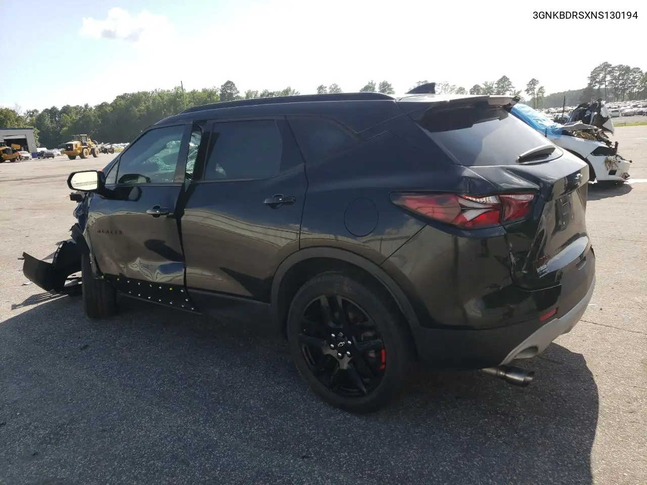 2022 Chevrolet Blazer 3Lt VIN: 3GNKBDRSXNS130194 Lot: 62954065