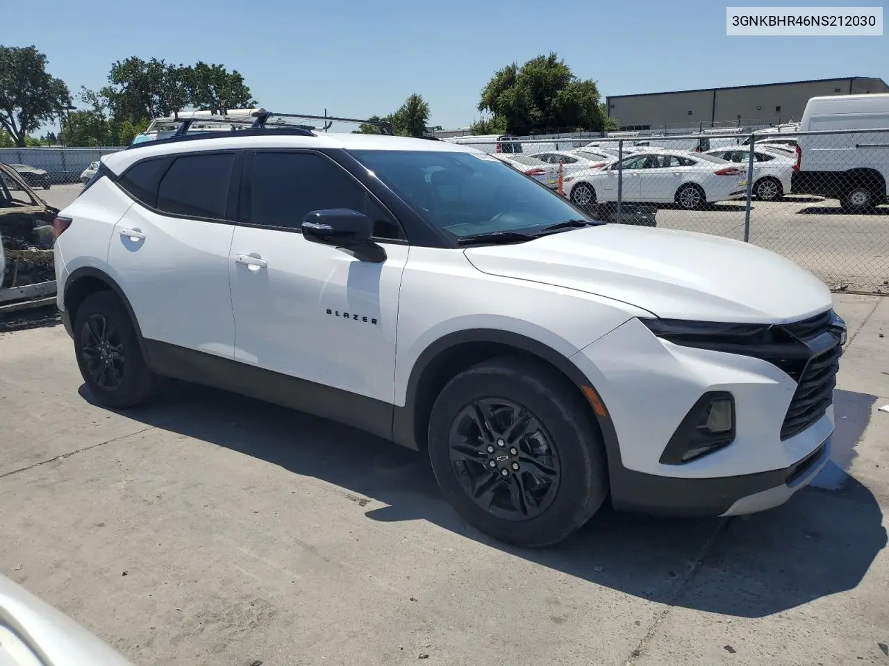2022 Chevrolet Blazer 2Lt VIN: 3GNKBHR46NS212030 Lot: 63147475