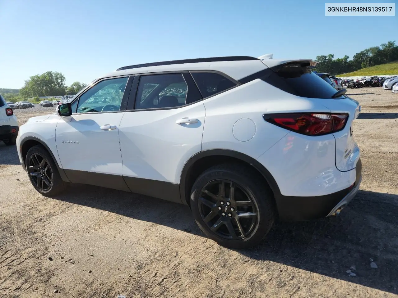 2022 Chevrolet Blazer 2Lt VIN: 3GNKBHR48NS139517 Lot: 63408135